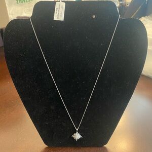 Diamond Cluster 18’’ Pendant
